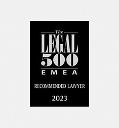 legal 500 recommended lawyer 2023